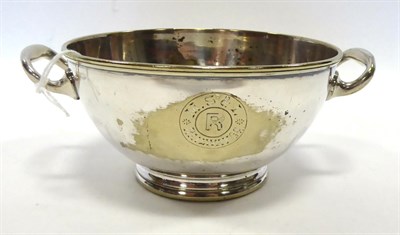 Lot 3187 - Manchester, Sheffield & Lincolnshire Railway Silverplate Sugar Bowl with MS&L roundel with 'R'...