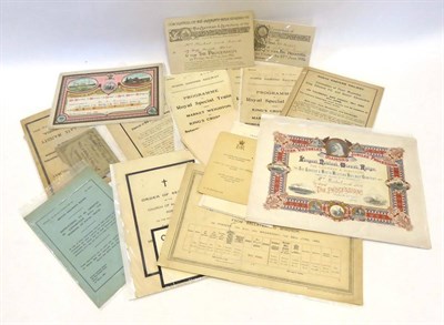 Lot 3198 - Railway Related Paperwork Concerning The Royal Family mostly Queen Victoria and Edward VII...