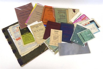 Lot 3211 - Various Railway Related Paperwork Leeds, Castleford & Pontefract Jct Railway Book of reference...