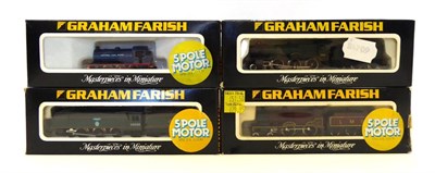 Lot 3214 - Graham Farish N Gauge Locomotives 1505 Spitfire and 1017 0-6-0T NCB Saddle tank (both E boxes...