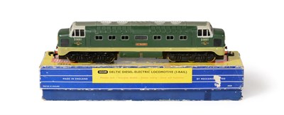 Lot 3234 - Hornby Dublo 3 Rail 3234 Deltic Diesel Electric Locomotive St Paddy (G-E box F)