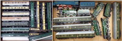 Lot 3294 - Hornby OO Gauge Locomotives And Coaches including Mallard LNER 4468, 4-4-0 Southern 1757, 4-6-0 GWR