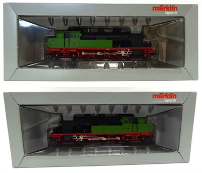 Lot 3307 - Marklin HO Digital Two 3607 4-6-4 T18 Tank Locomotives (both E boxes G) (2)