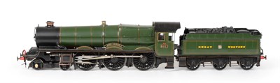 Lot 3342 - Constructed O Gauge Kit With Motor Of A Collett 4-6-0 King Class Locomotive finished in green...