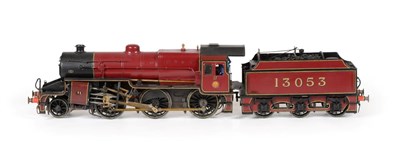 Lot 3346 - Constructed O Gauge Kit With Motor Of A Hughes 2-6-0 Crab Class Locomotive finished in maroon...