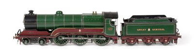 Lot 3347 - Constructed O Gauge Kit With Motor Of A Robinson 4-6-0 Class 1 Locomotive finished in green as...