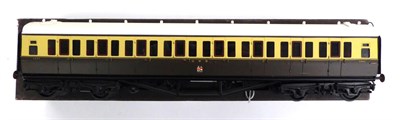 Lot 3350 - Haywood Railway O Gauge GWR Collett Stock Coaches C67 Corridor all 3rd 5982  (E)