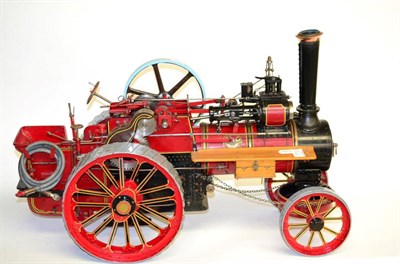 Lot 3373 - Scratch Built 1 1/2"; scale Royal Chester Traction Engine highly detailed model, finished in...