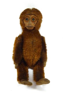 Lot 3383 - Schuco Monkey Compact brown plush (G but lacks compact contents)