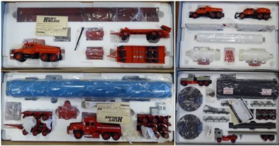 Lot 3394 - Corgi Heavy Haulage 18004 Siddle C Cook Scammell Contractor and two Dyson trailer, 18006...