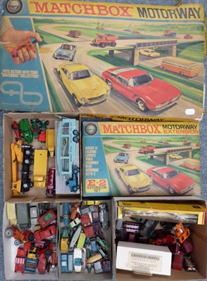 Lot 3441 - Dinky Various Models including Pullmore car transporter (boxed) various repainted models;...