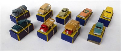 Lot 3459 - Matchbox 1-75's 29 Milk float MW 30 Ford Prefect MW 31 Station wagon MW 33 Ford Zodiac MW 35...