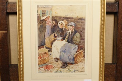 Lot 826 - Dame Laura Knight née Johnson D.B.E., R.A., R.W.S., R.E., R.W.A., P.S.W.A. (1877-1970) "St Quentin