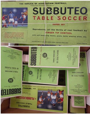 Lot 3484 - Subbuteo Teams And Other Items  including Newcastle United, Manchester City, Manchester United,...