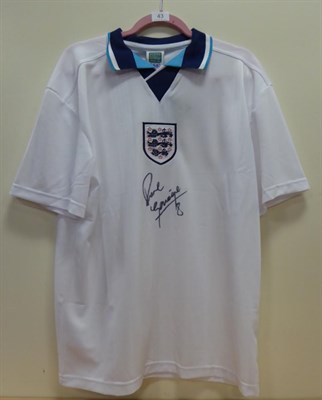 Lot 43 - Paul Gascoigne Signed England Shirt