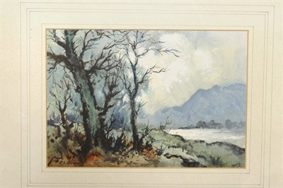 Lot 833 - Robert Leslie Howey (1900-1981) Scene in the Borrowdale Valley, Cumbria Signed, watercolour and...