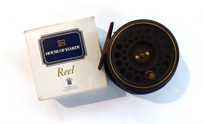 Lot 72 - A Hardy 3 1/4inch Alloy 'Golden Prince' No.7/8 Fly Reel, in zip case and box