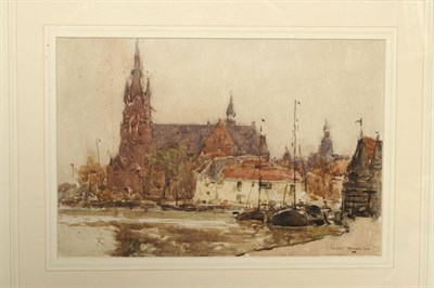 Lot 840 - George Graham R.S.W., R.I., R.O.I.(resigned), R.B.A. (1881-1949) "Haarlem" Signed and dated...