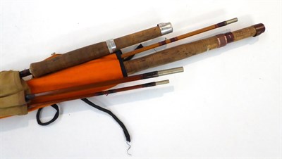 Lot 120 - Two Pezon & Michel Split Cane Fly Rods - Parabolic Still Water No.5/6 two piece rod, and...