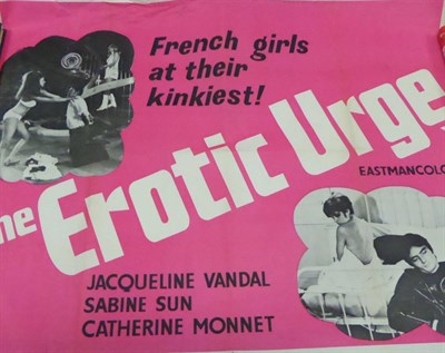 Lot 137 - Quad Film Poster The Erotic Urge