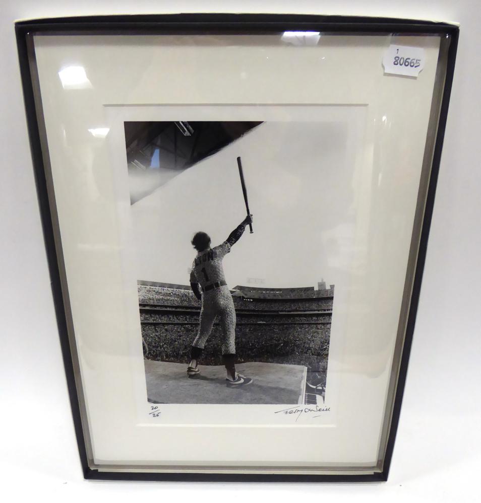 Elton John at Dodger Stadium by Terry O'Neill for Sale