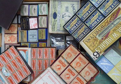 Lot 167 - A Collection of Pen Nib Boxes with Nibs, including display boxes, makers include Perry & Co,...