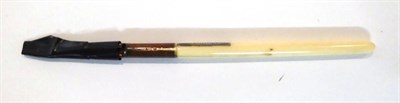 Lot 170 - A King George V and Queen Mary Presentation Dip Pen by Perry & Co., London, the ivorine body...