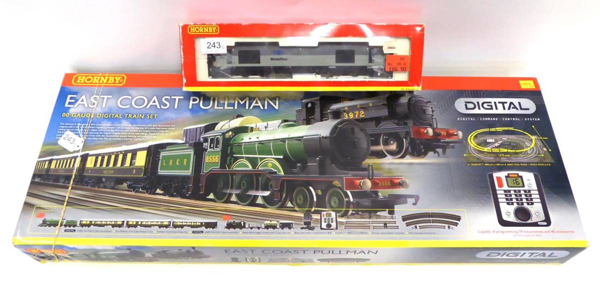 Lot 243 - Hornby (China) OO Gauge Digital R1097 East Coast Pullman Set consisting of LNER Class B12...