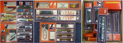 Lot 254 - Lima OO/HO Gift Sets 101857 Goods Set with Meld D9003 locomotive, 101307 Tank Goods Set with 0-6-0T