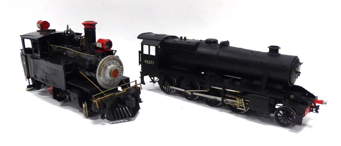 Lot 304 - Fine Scale Brass 2-8-0 Class 8F Locomotive finished in black as BR 48271 (E-G, lacks tender)...