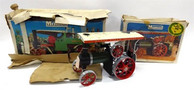 Lot 331 - Mamod Three Vehicles SW1 Steam Wagon (G-F box F) TE1a (G-F box G) and another (F box P) (3)