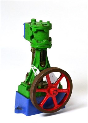 Lot 337 - Stuart Vertical Engine with single cylinder on cast base (G)