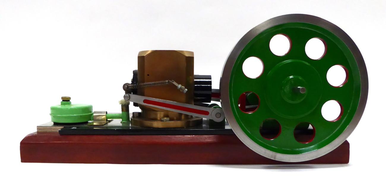 Lot 338 Vacuum (Flame Licker) Engine with brass