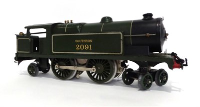 Lot 356 - Hornby O Gauge No.2 Special C/w 4-4-2T Southern 2091 Locomotive (E-G, a little retouching)