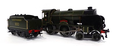 Lot 357 - Hornby O Gauge No.4C 4-4-0 Eton Locomotive Southern 900 (locomotive G, some retouching...