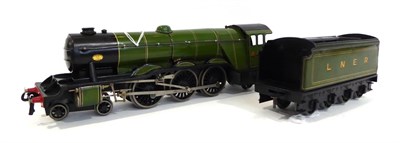 Lot 366 - Bassett-Lowke O Gauge 3-Rail Electric 4-6-2 LNER Locomotive Flying Scotsman 4472 and eight...