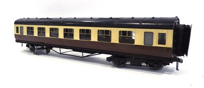 Lot 380 - Exley O Gauge K5 Great Western All 1st Corridor Coach 5656 (G)