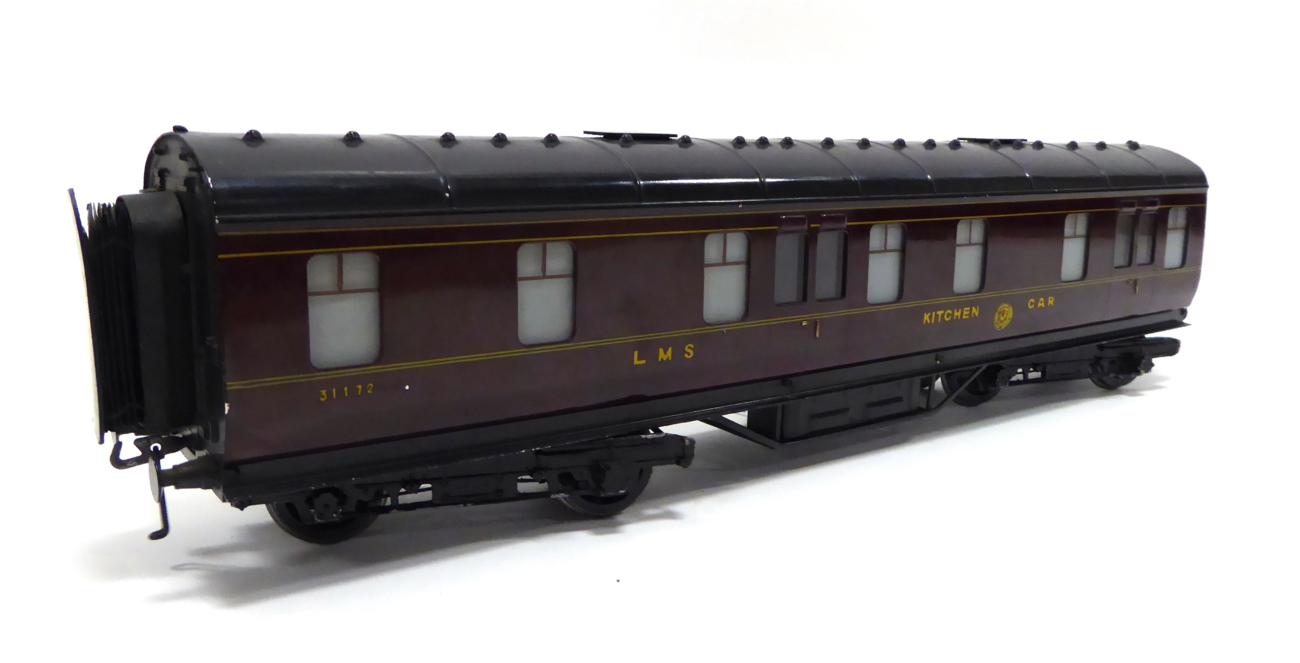 Lot 388 - Exley O Gauge LMS Kitchen Car 31172 (E-G)