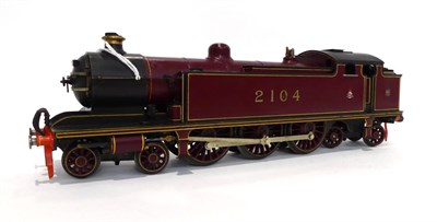 Lot 398 - Streamline Models O Gauge Electric 4-6-4T Locomotive finished in maroon as Midland Railway 2104...