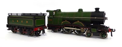 Lot 404 - Bing 3-Rail Electric O Gauge 4-4-2 LNER 4453 Locomotive with six wheel tender (overall E-G,...