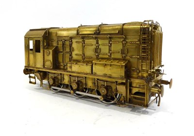 Lot 419 - Sancheng (China) O Gauge Brass 0-6-0 Class 08 Diesel Shunter unpainted (G)