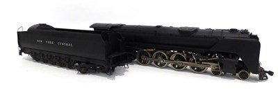 Lot 422 - Sunset Models (Korea) O Gauge Brass 4-8-4 New York Central Locomotive 6001 and fourteen wheel...