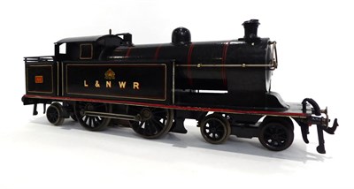 Lot 434 - Bing For Bassett-Lowke Gauge I 3-Rail Electric 4-4-2 L&NWR Precursor Tank Locomotive black...