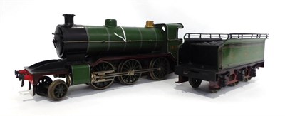 Lot 450 - Bing Live Steam Gauge I 2-6-0 Great Northern Railway Locomotive 1630 with six wheel tender...