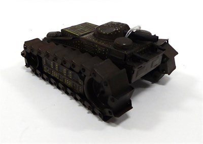 Lot 483 - ETCo (Japan) C/w Tank with metal tracks and stop/go level 5";,13cm (G)