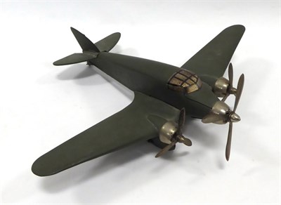 Lot 485 - Ingap C/w Tri-Motor Monoplane 10.5";, 27cm (repainted green)