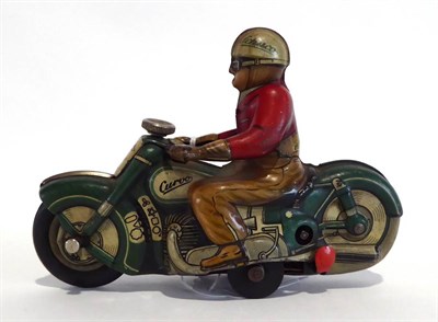 Lot 494 - Schuco (US-Zone) Curvo 1000 Motorcycle (G, a little dirty)