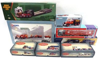 Lot 516 - Corgi Modern Models 31009 Diamond T Ballast, 24-Wheel girder trailer & load, with Certificate...