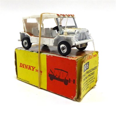 Lot 536 - Dinky 106 The Prisoner Mini-Moke (G, with rear tyre cover, box G)