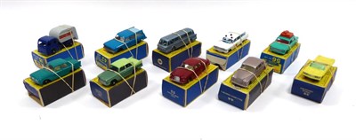 Lot 567 - Matchbox 1-75's 15 Dennis refuse wagon BPW, 29 Austin Cambridge BPW, 33 Ford Zephyr BPW, 39 Pontiac